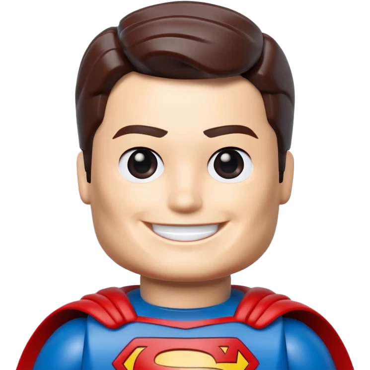 superman lego character emoji