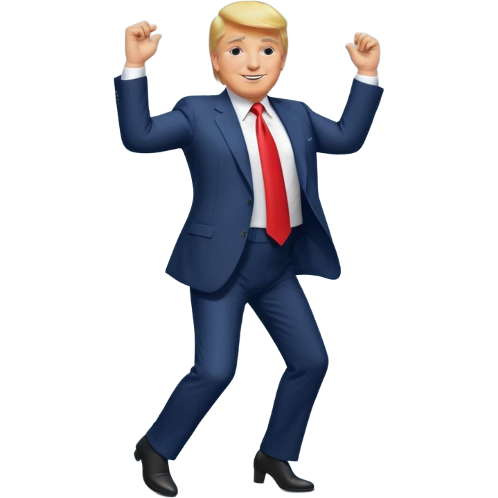 trump dance emoji