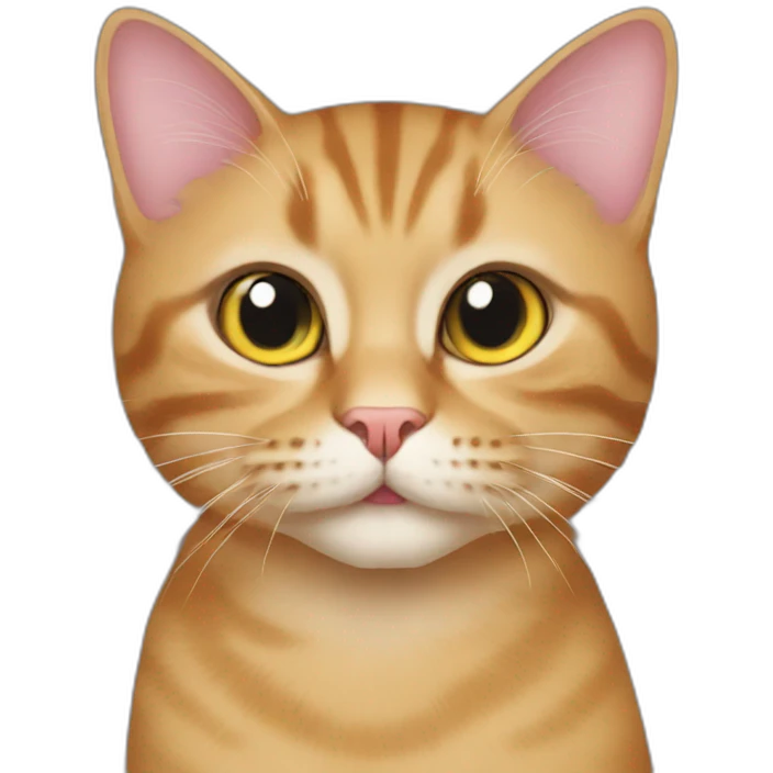 Cat with drag emoji