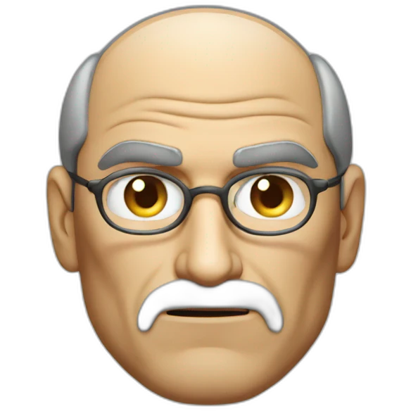 Angry steve jobs emoji