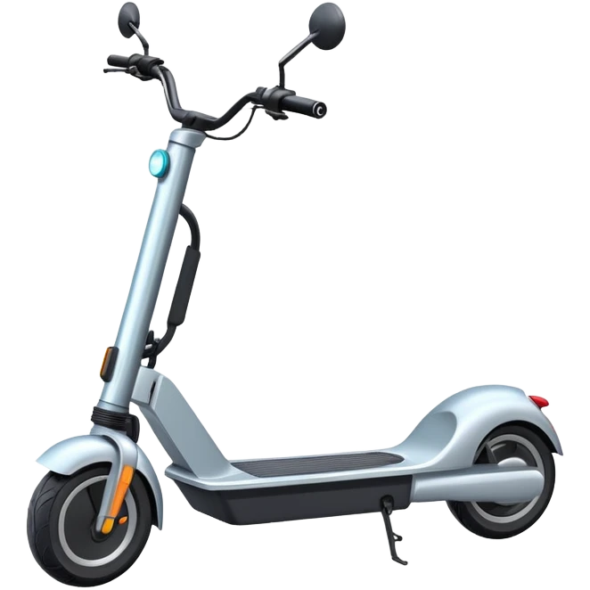 modern electric scooter with battery pack, transportation vehicle emoji