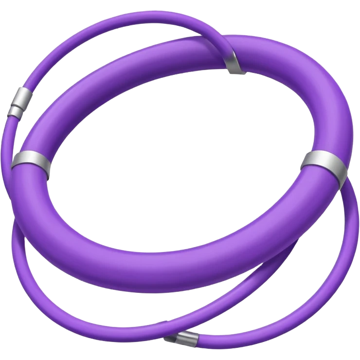 purple hula hoop emoji