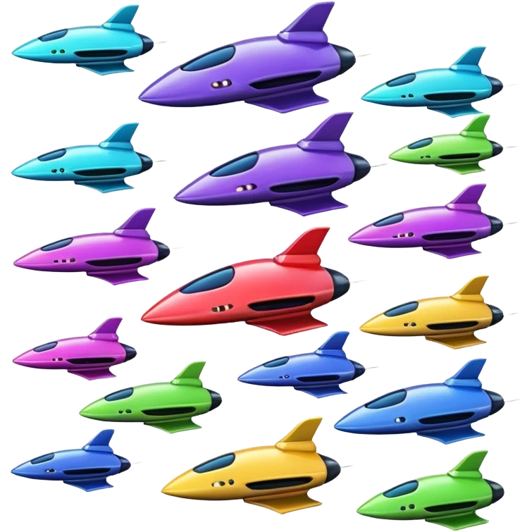 Outter space alien armada  emoji