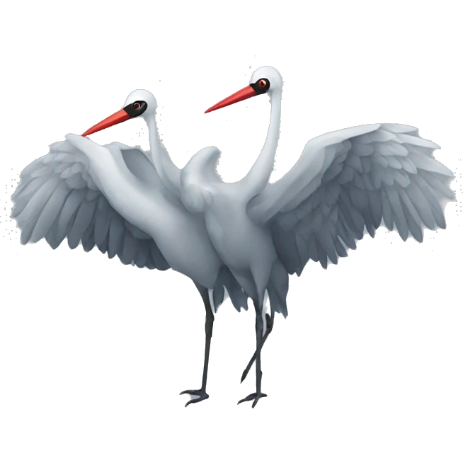 six cranes emoji