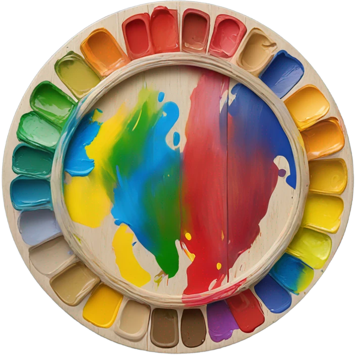 Paint palette  emoji