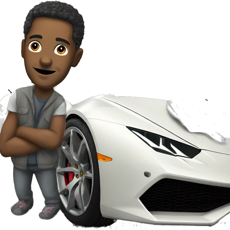 Lamborghini huracan emoji