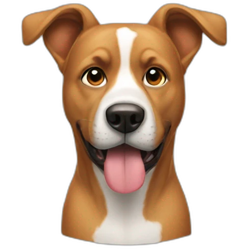 a dog emoji