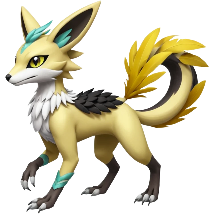 Meloetta-Vernid-Trico-Renamon-Sergal-Pokémon-Fakémon-fusion-hybrid-creature emoji