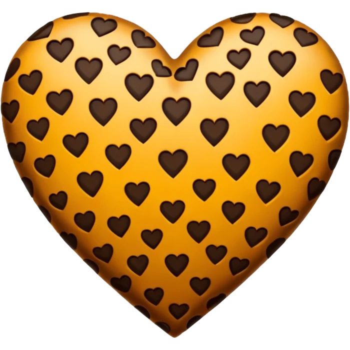 Cuore leopardato  emoji
