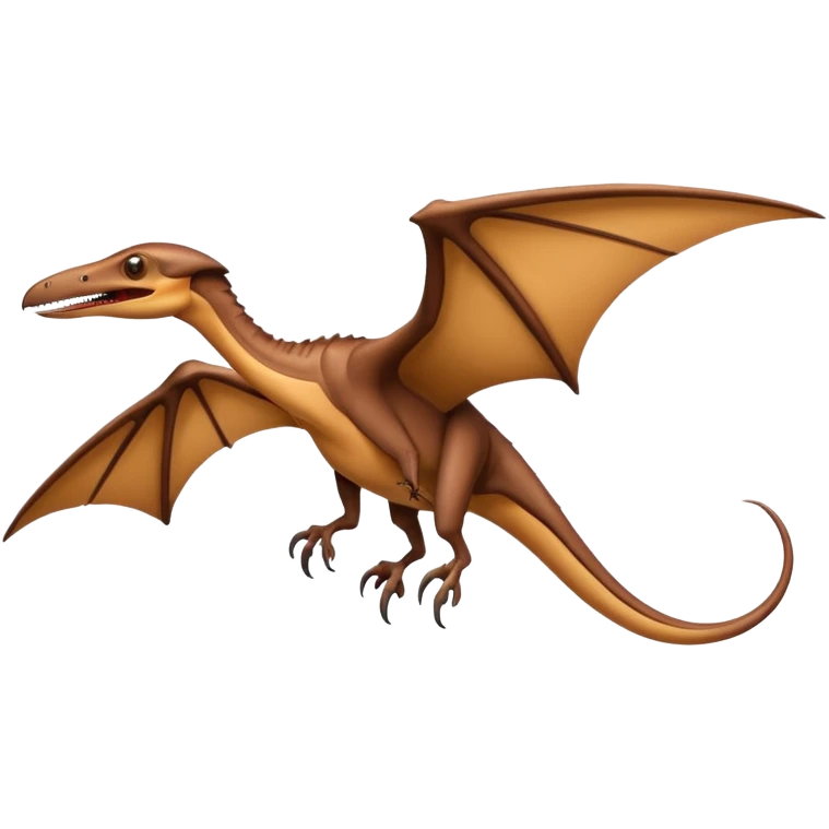 Make a pterosaur emoji