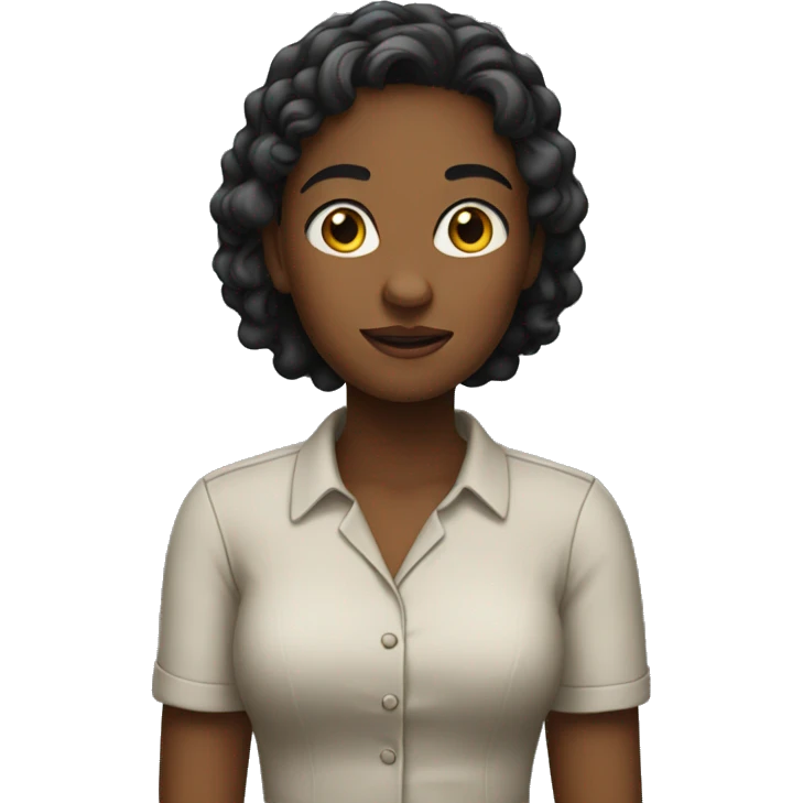 The girl who figured something out emoji