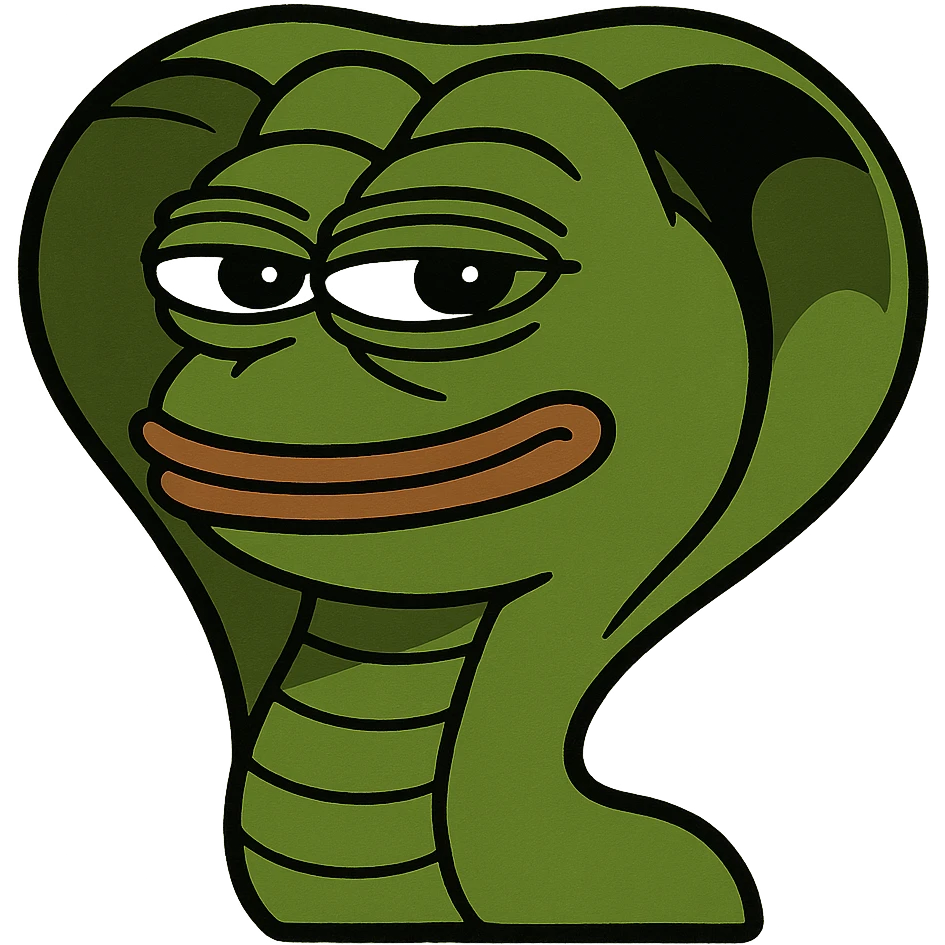  pepe as kingcobrajfs emoji
