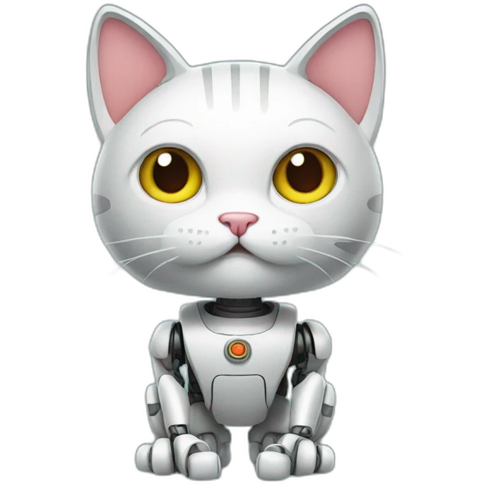 cat robot emoji
