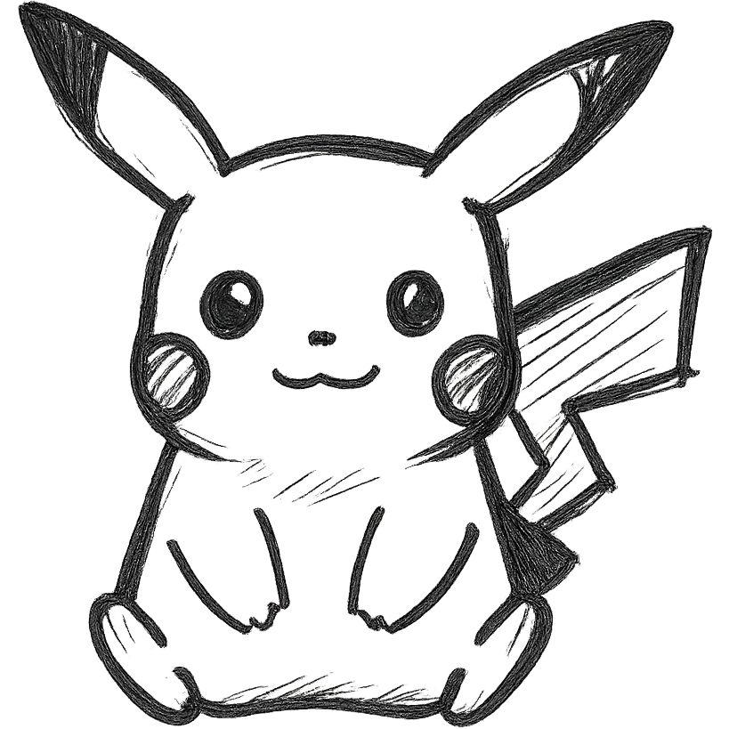 cute pikachu small adorable emoji