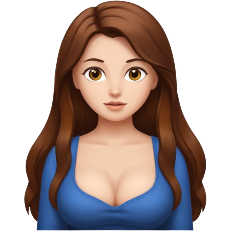 Woman Big Breast  emoji