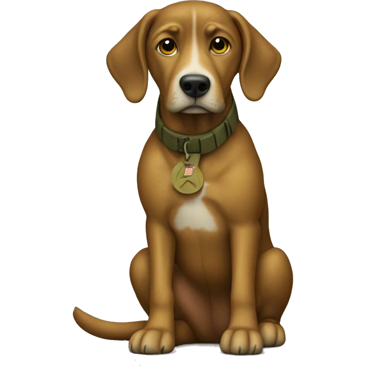 dog in the vietnam war emoji