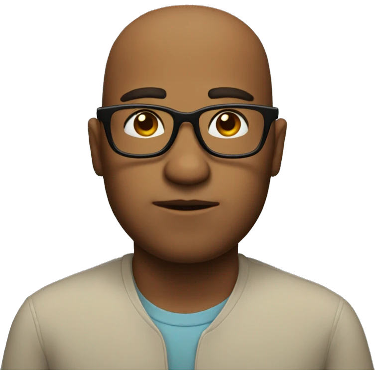 side eyes with glasses emoji