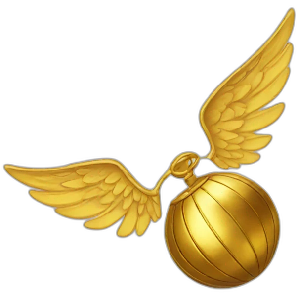 Golden snitch emoji