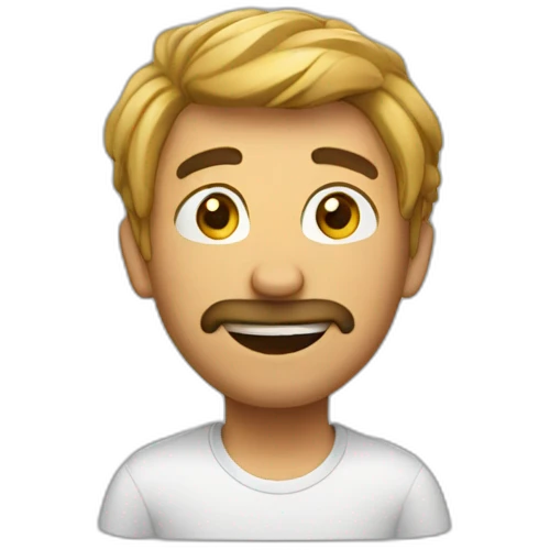 Funny guy emoji