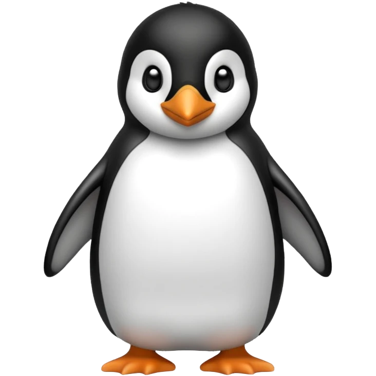 A penguin emoji