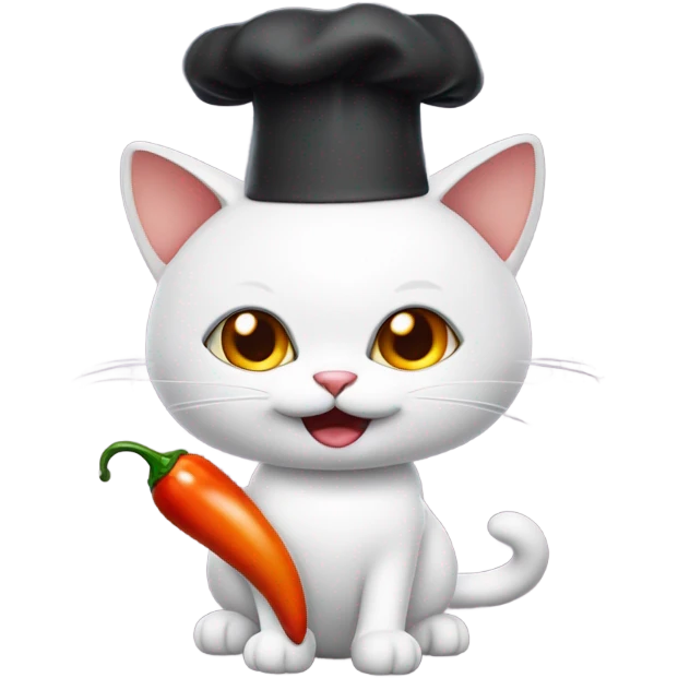Spicy cat  emoji