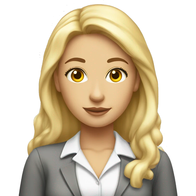 pretty angelic blonde teacher clean girl   emoji
