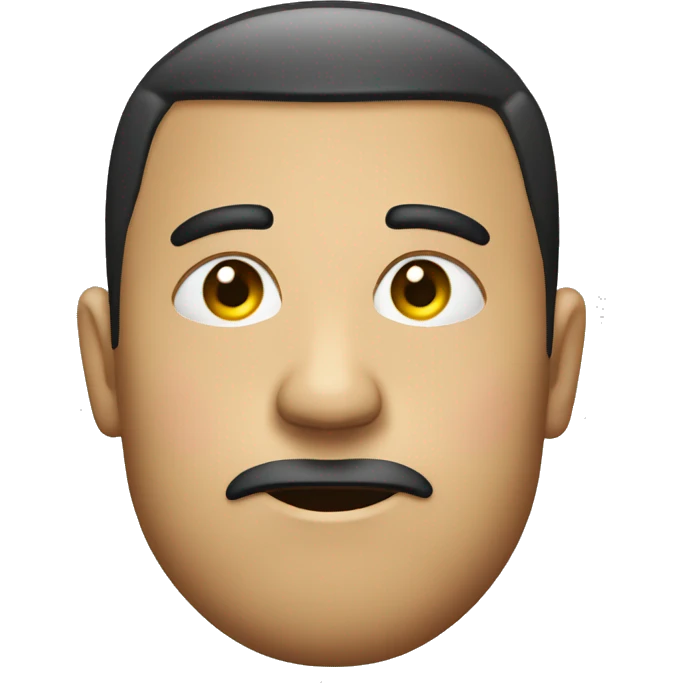 straight face side eye emoji