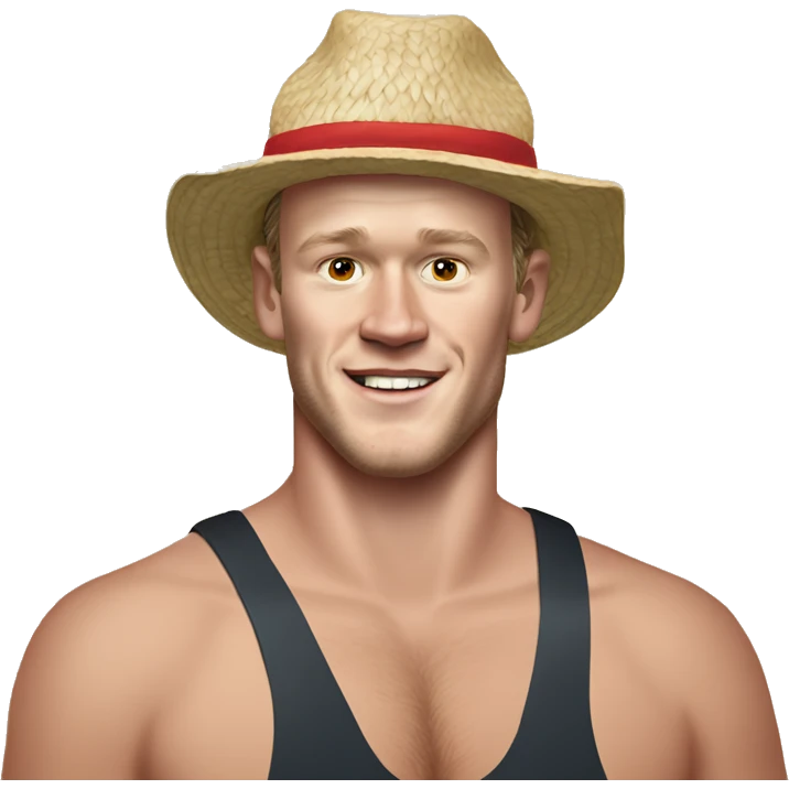 Jonathan toews as beach bum emoji