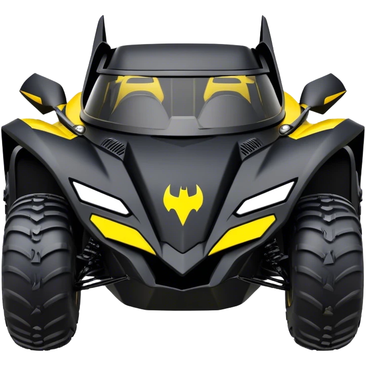 batmobile atv banshee front with a smile emoji