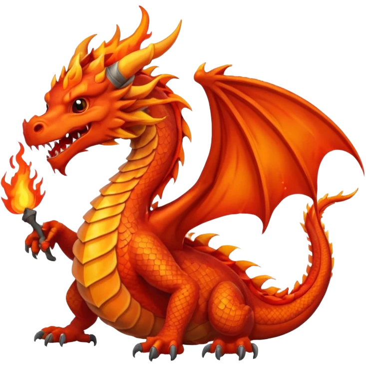 Fire Dragon emoji