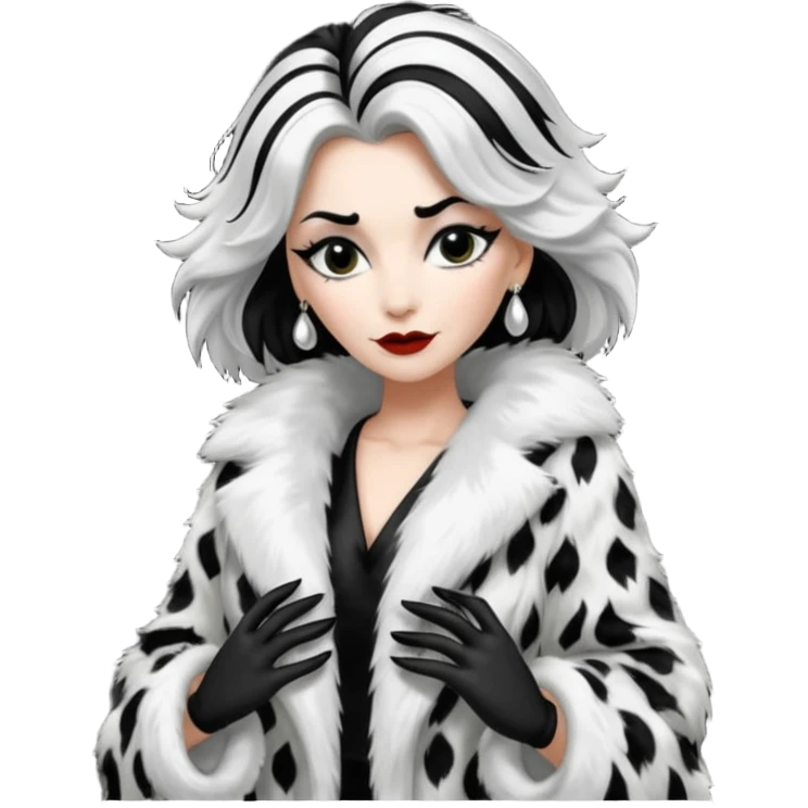 Cruella de vil whole body emoji