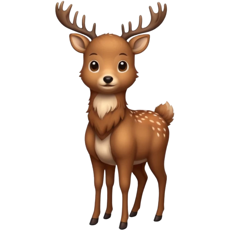 deer full  emoji