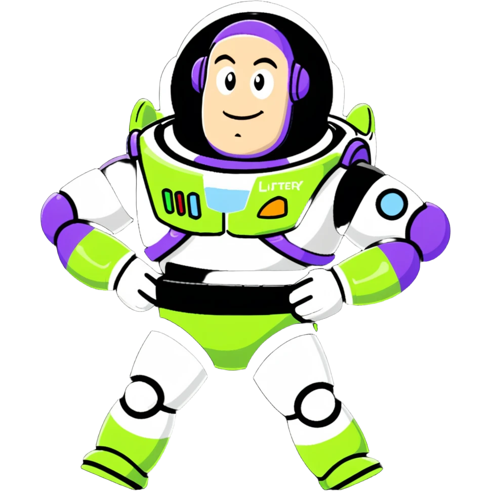 Buzz Lightyear from Toy Story emoji