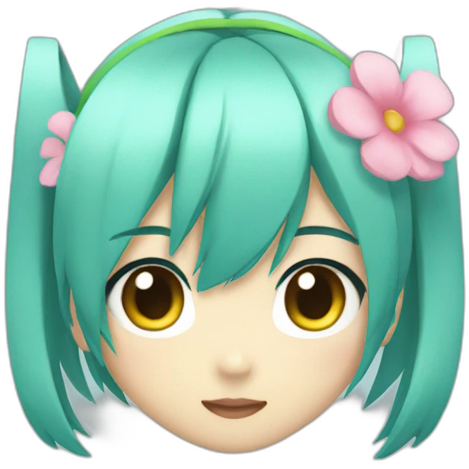 miku kawai emoji
