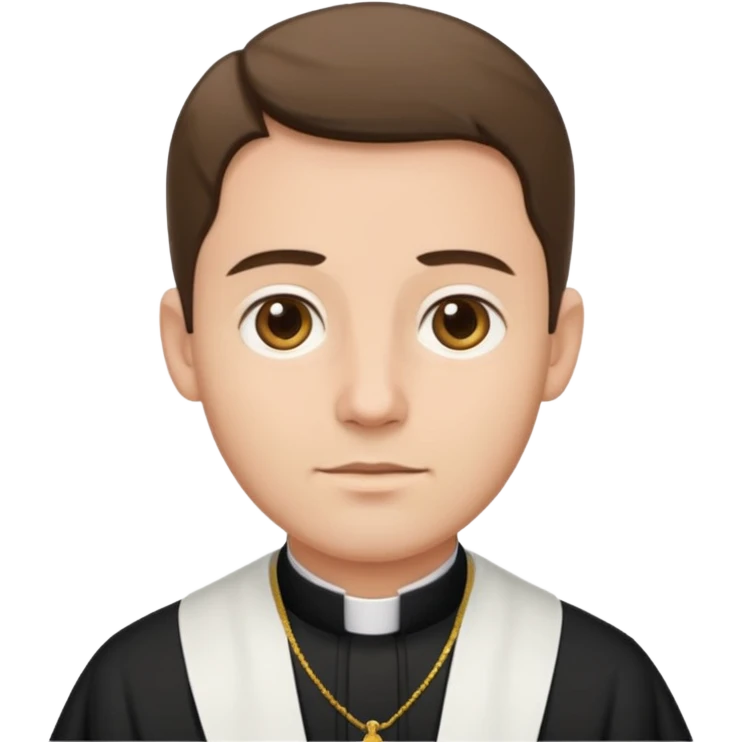 Catholic priest emoji