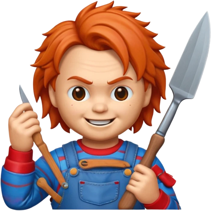 Un emojin de chuky emoji