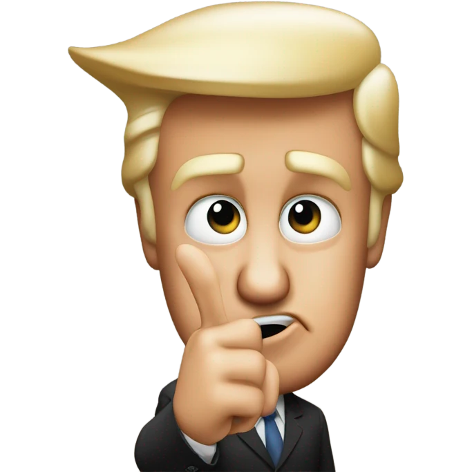 trump finger emoji