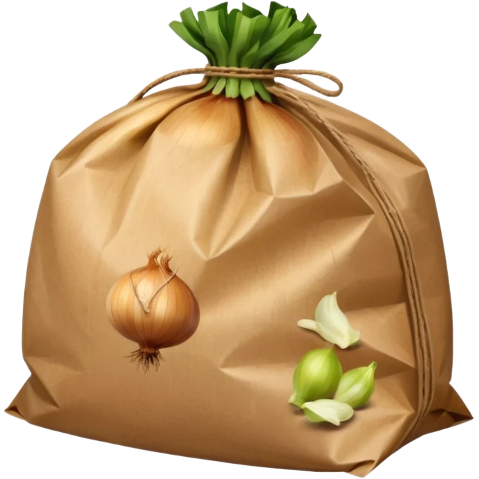 Bag of onions emoji