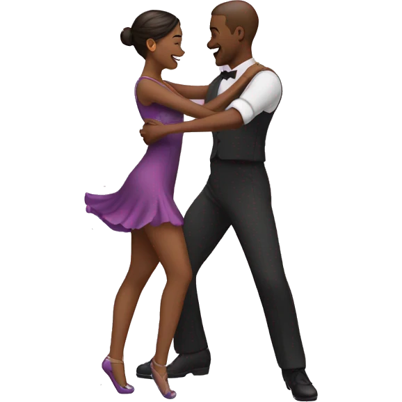 Couple dance emoji
