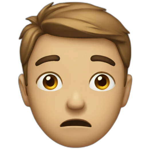sad but confused emoji emoji