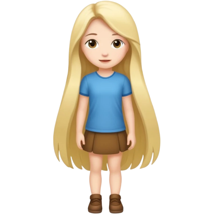 cute girl full body  emoji