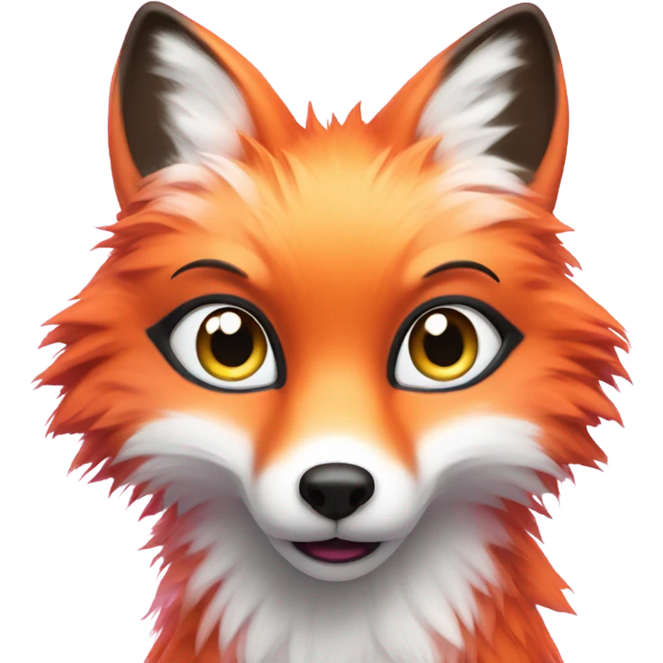 pink fox emoji