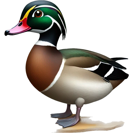 Wood duck  emoji