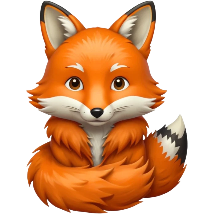 fox print emoji