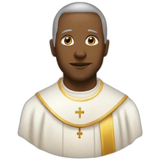 Sacerdote orando emoji