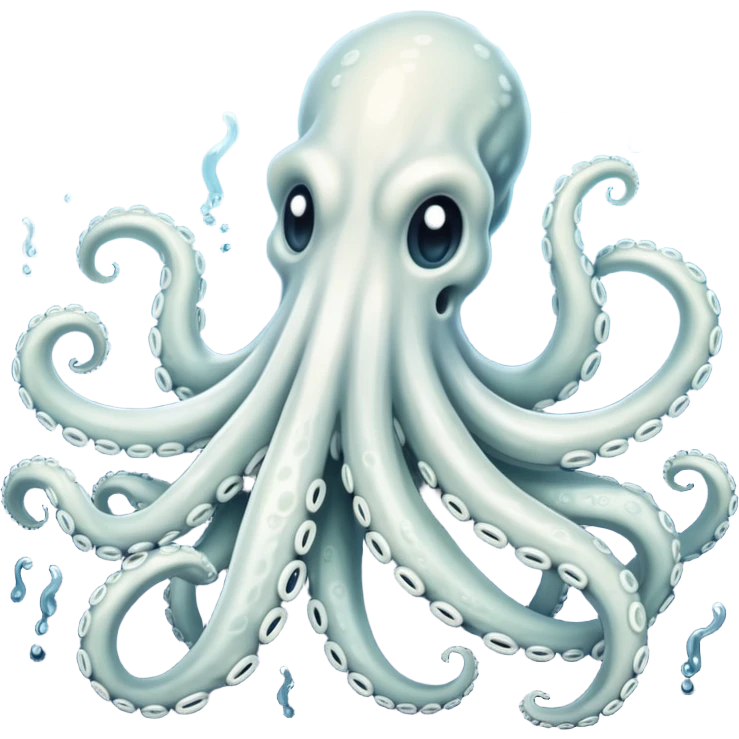 Kraken White Tentacles emoji