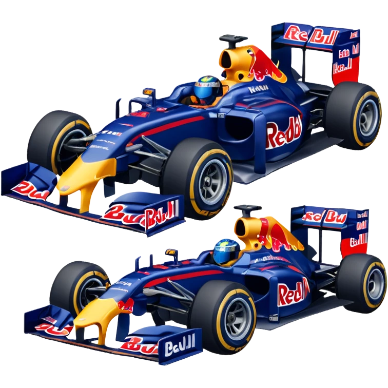 Crea emojis de carro red bull emoji