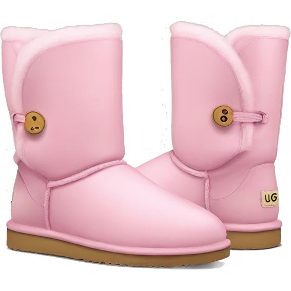 Babypink UGG shoes emoji