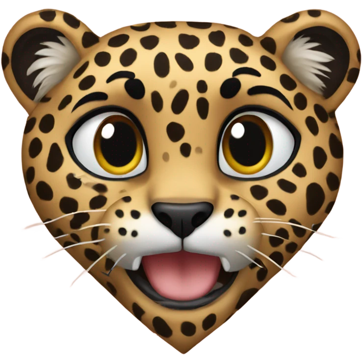 leapord heart emoji
