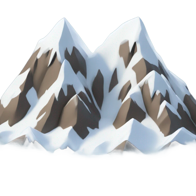 Mountain peaks emoji